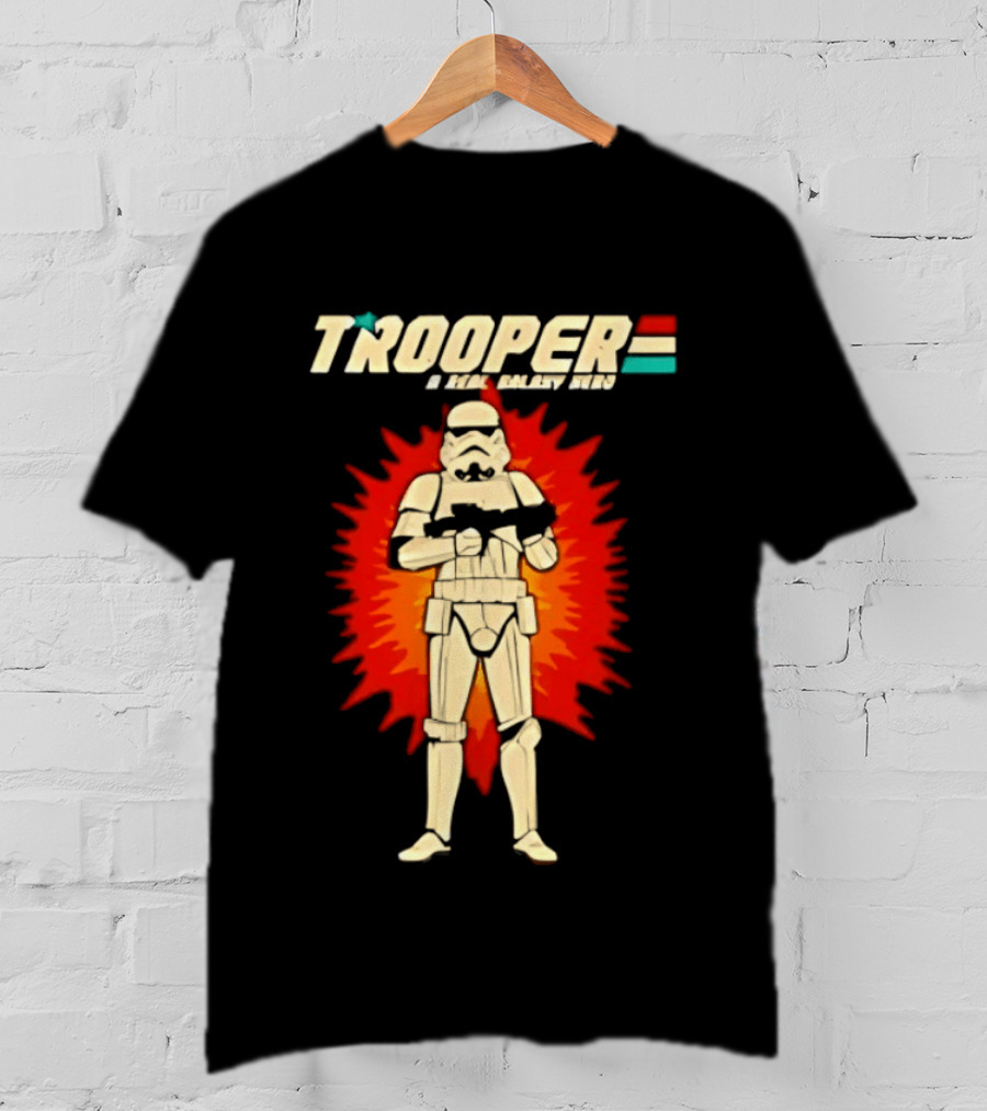 Stormtrooper X GI Joe Galaxy Hero Trooper Star Wars T-Shirt