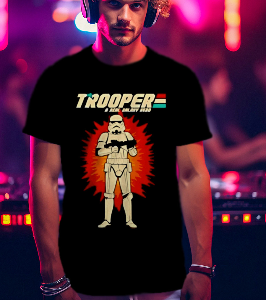 Stormtrooper X GI Joe Galaxy Hero Trooper Star Wars T-Shirt