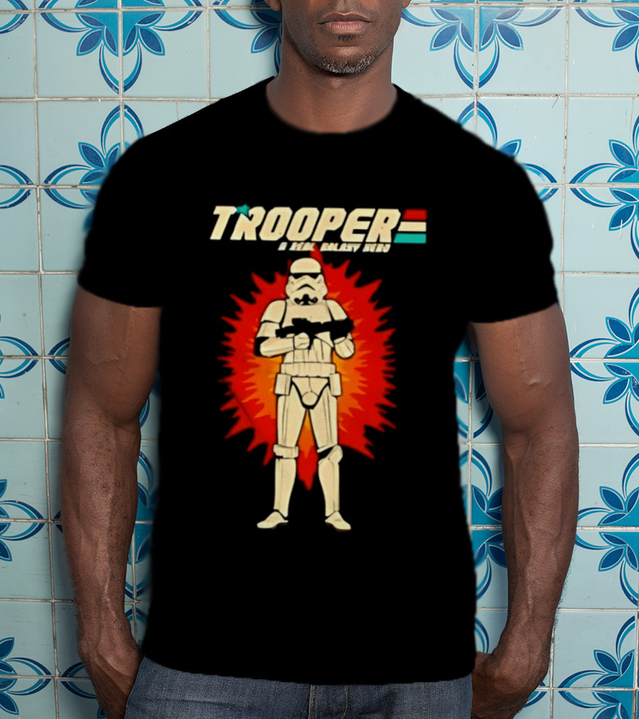 Stormtrooper X GI Joe Galaxy Hero Trooper Star Wars T-Shirt