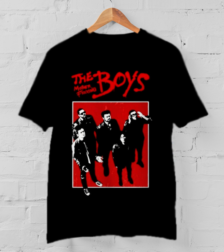 The Boys Mother Fucking Red Silhouette Cast T-Shirt