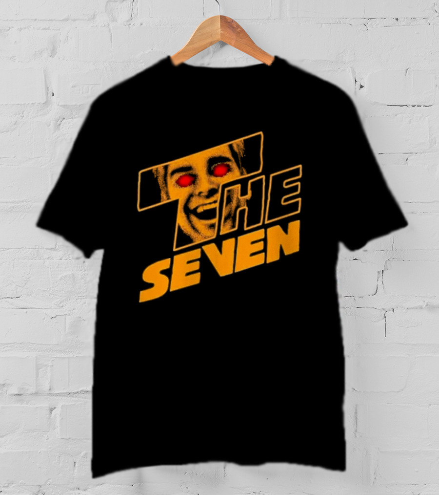 The Boys The Seven Homelander Red Eyes Yellow Face T-Shirt