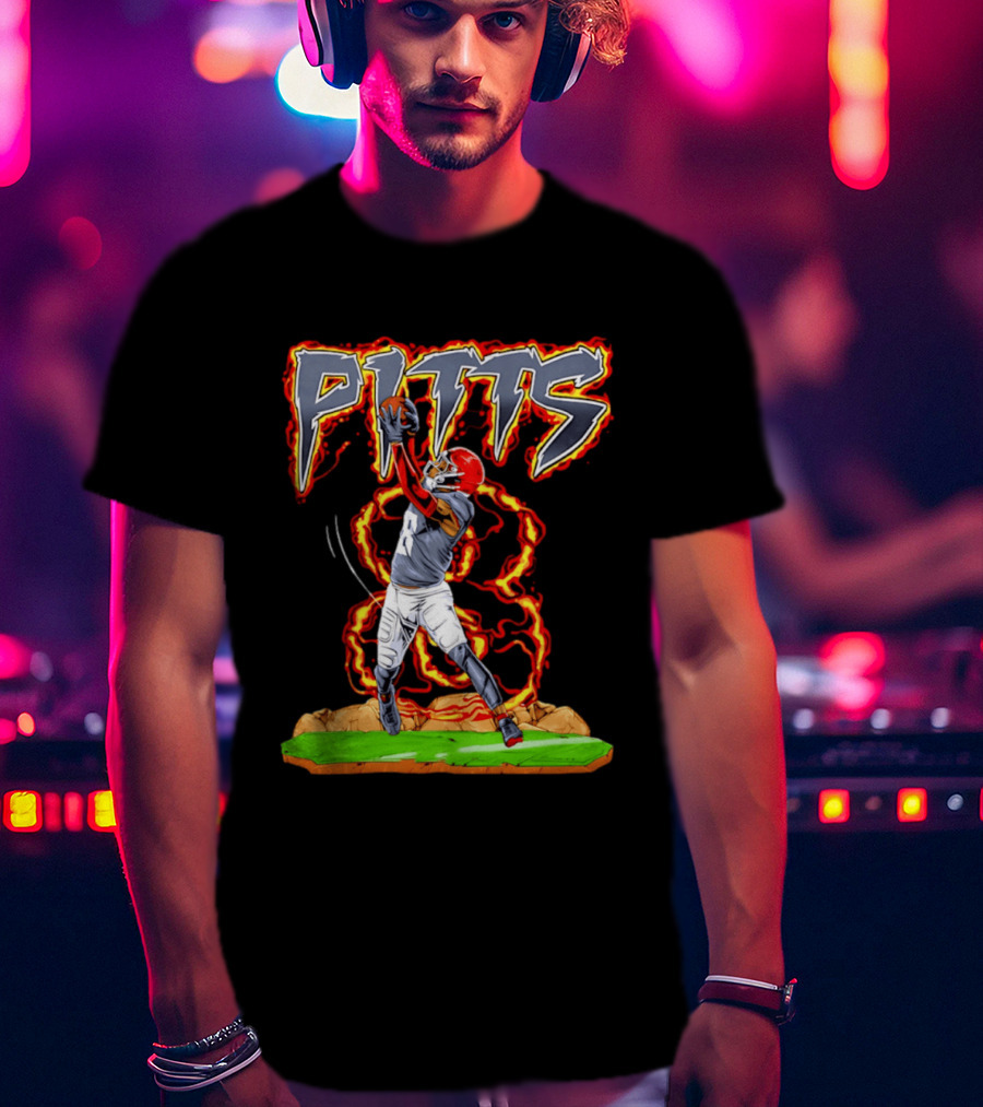 Atlanta Falcons Kyle Pitts Dynamic Catch T-Shirt