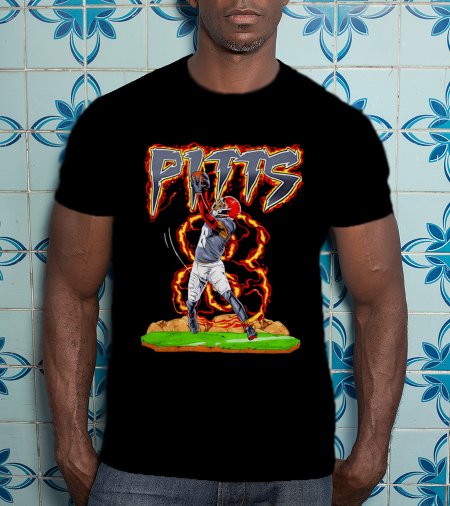 Atlanta Falcons Kyle Pitts Dynamic Catch T-Shirt