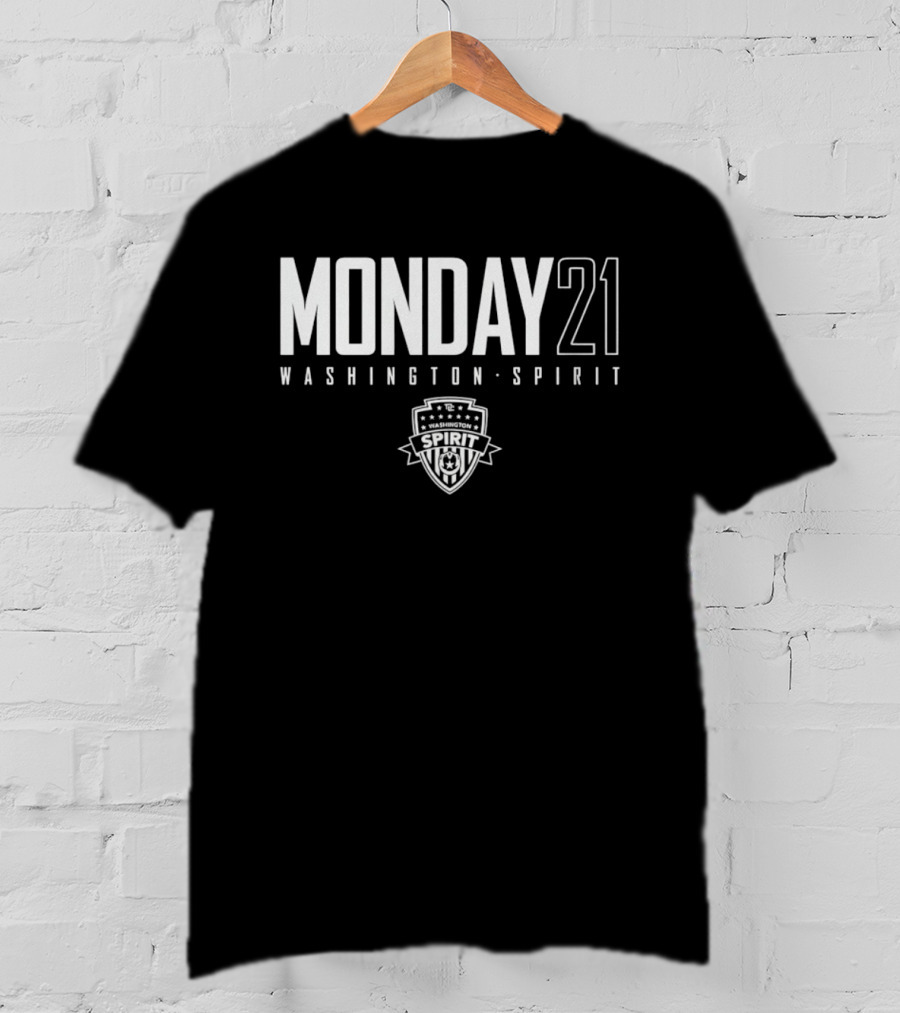 Monday 21 Washington Spirit Soccer Club Crest T-Shirt