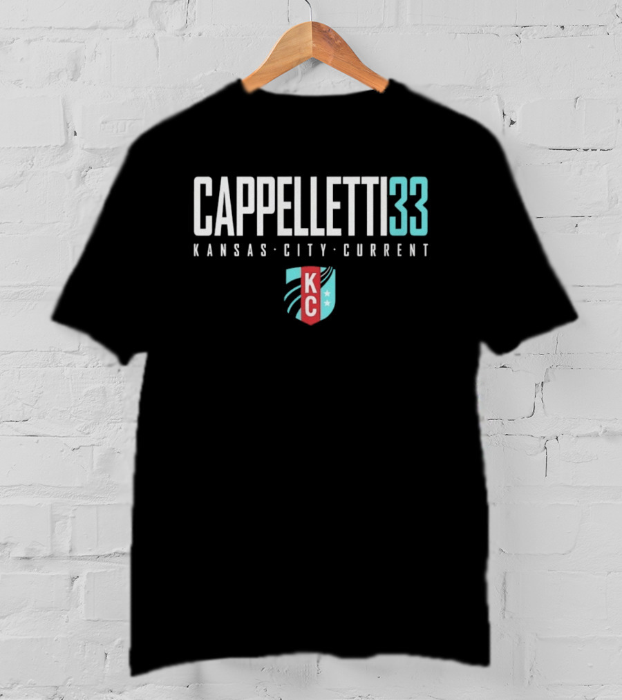 Cappelletti 33 Kansas City Current KC T-Shirt