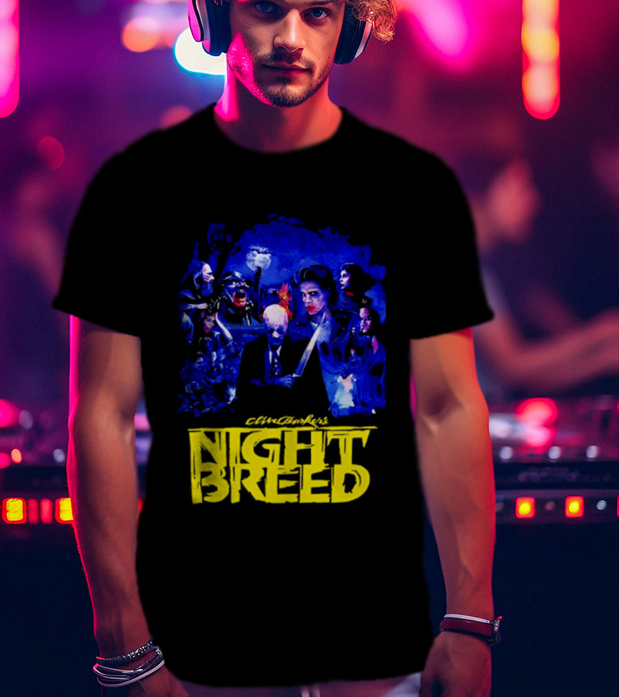 Clive Barker Nightbreed Movie Art Horror T-Shirt