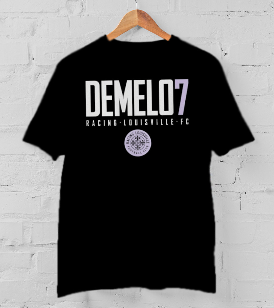DeMelo 7 Racing Louisville FC NWSL T-Shirt