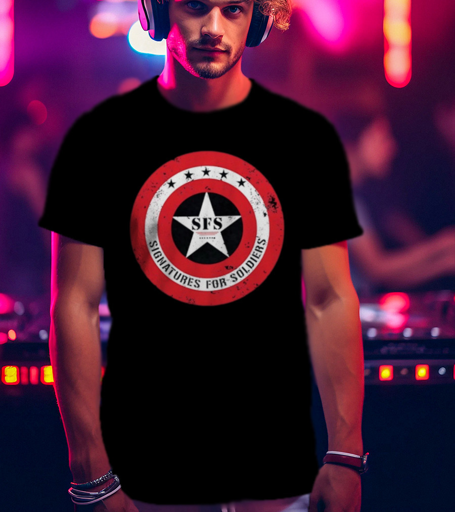 SFS Signatures For Soldiers Star T-Shirt