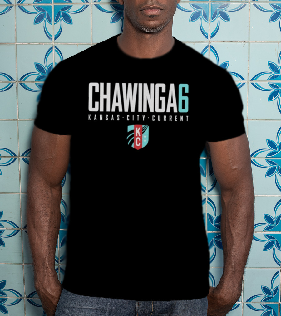 Chawinga 6 Kansas City Current NWSL KC T-Shirt