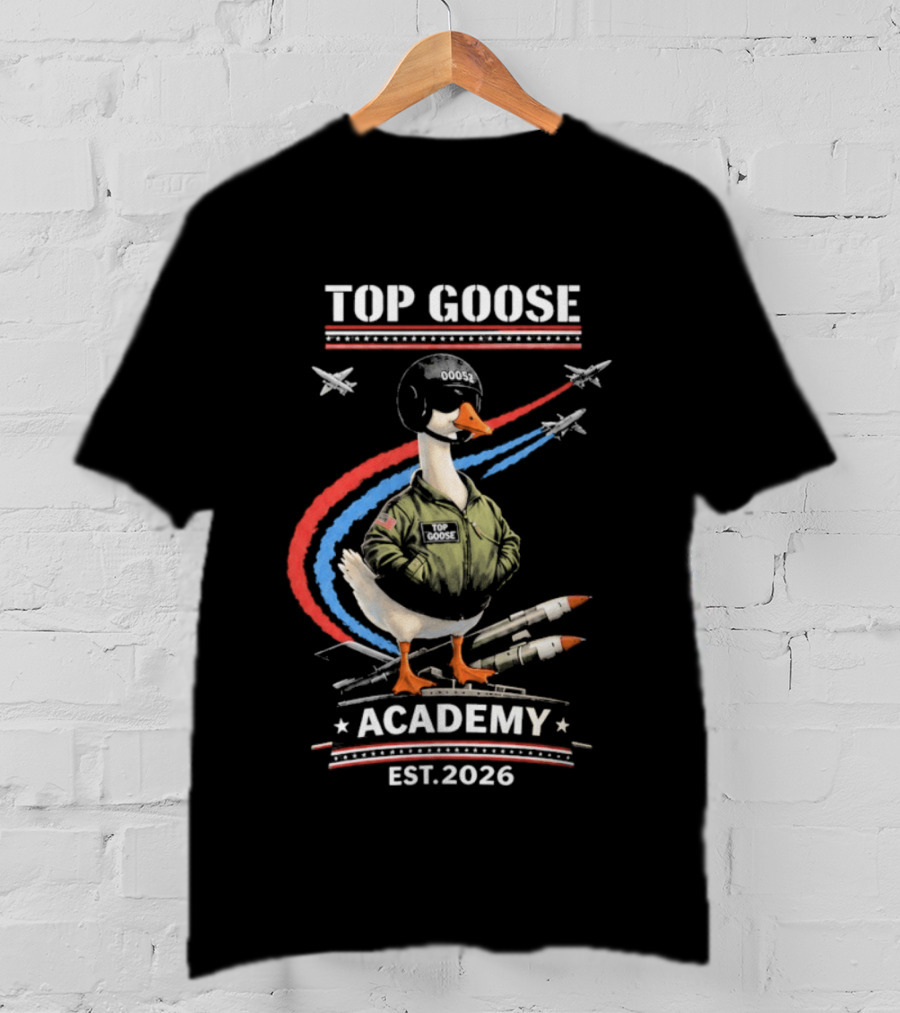 Top Goose Academy 40th Anniversary Wingman Forever Est. 2026 T-Shirt