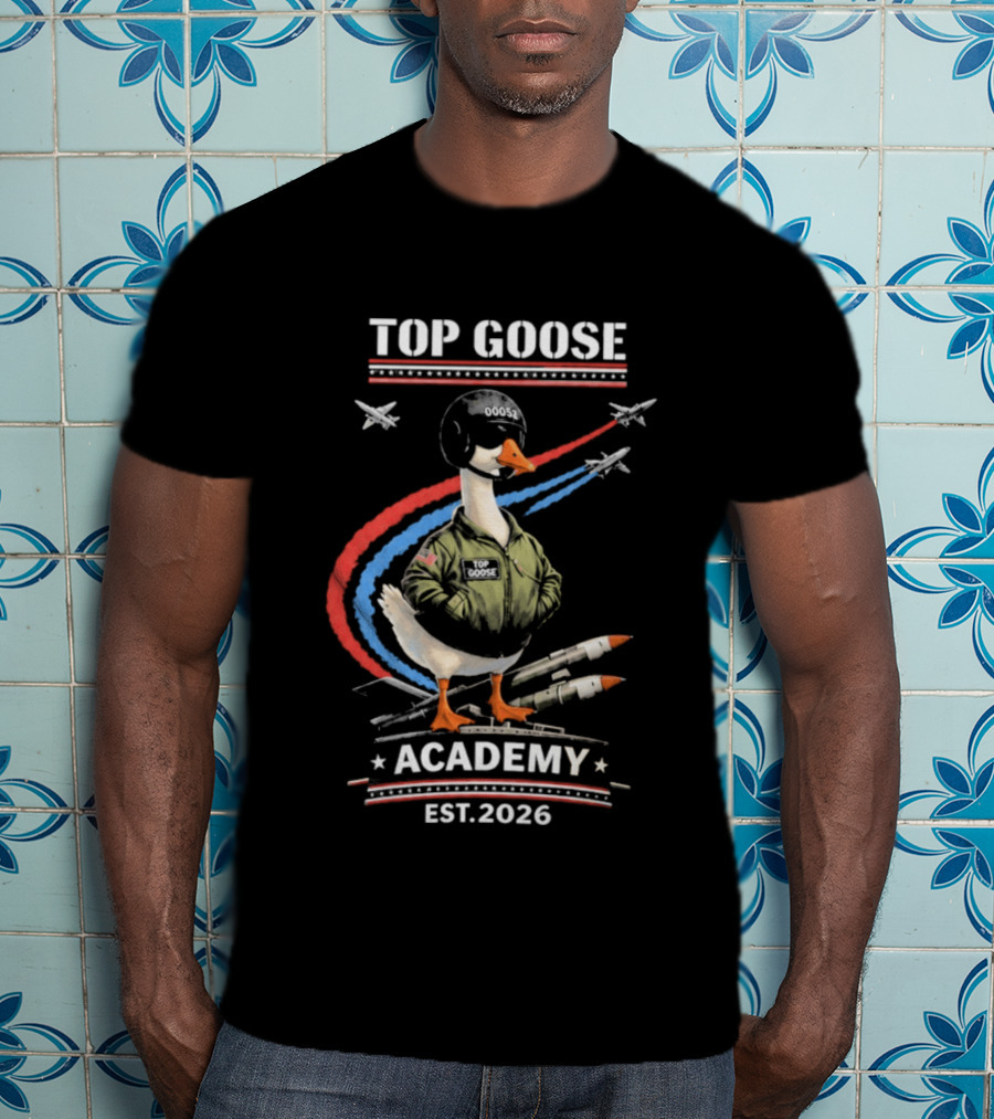 Top Goose Academy 40th Anniversary Wingman Forever Est. 2026 T-Shirt