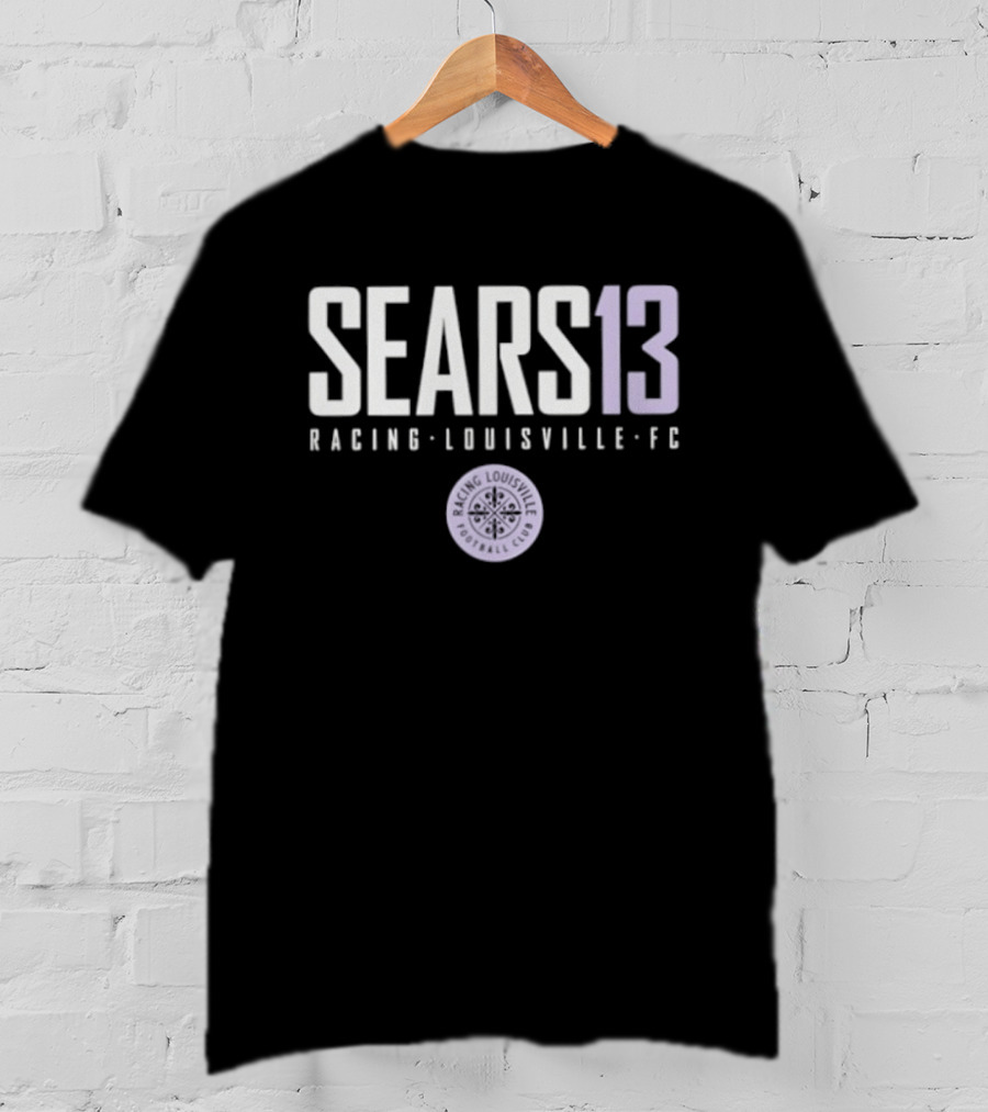 SEARS 13 Racing Louisville FC NWSL T-Shirt