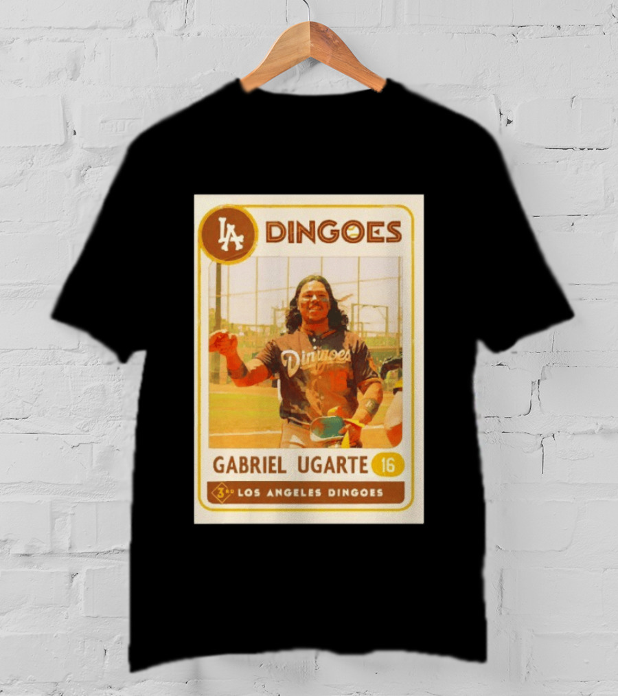 Los Angeles Dingoes Gabriel Ugarte 16 Player Card T-Shirt