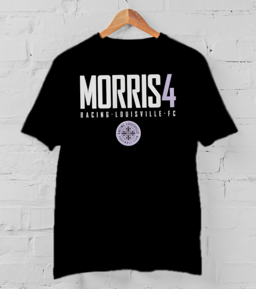 Makenna Morris 4 Racing Louisville FC NWSL T-Shirt