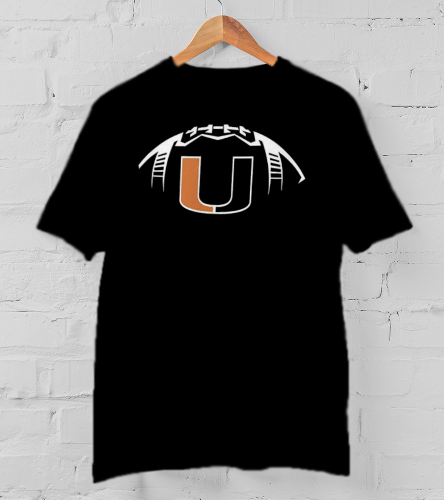 Miami Hurricanes NCAA Game Day Football U T-Shirt