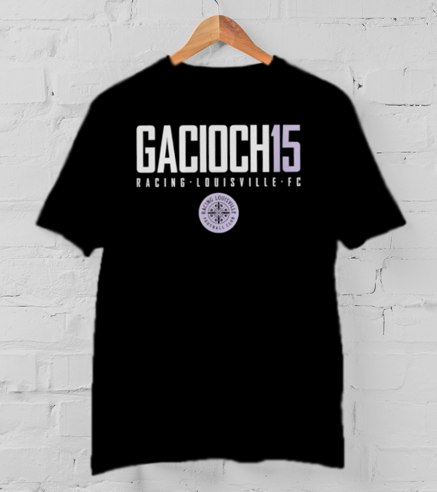 Gacioch 15 Racing Louisville FC NWSL T-Shirt