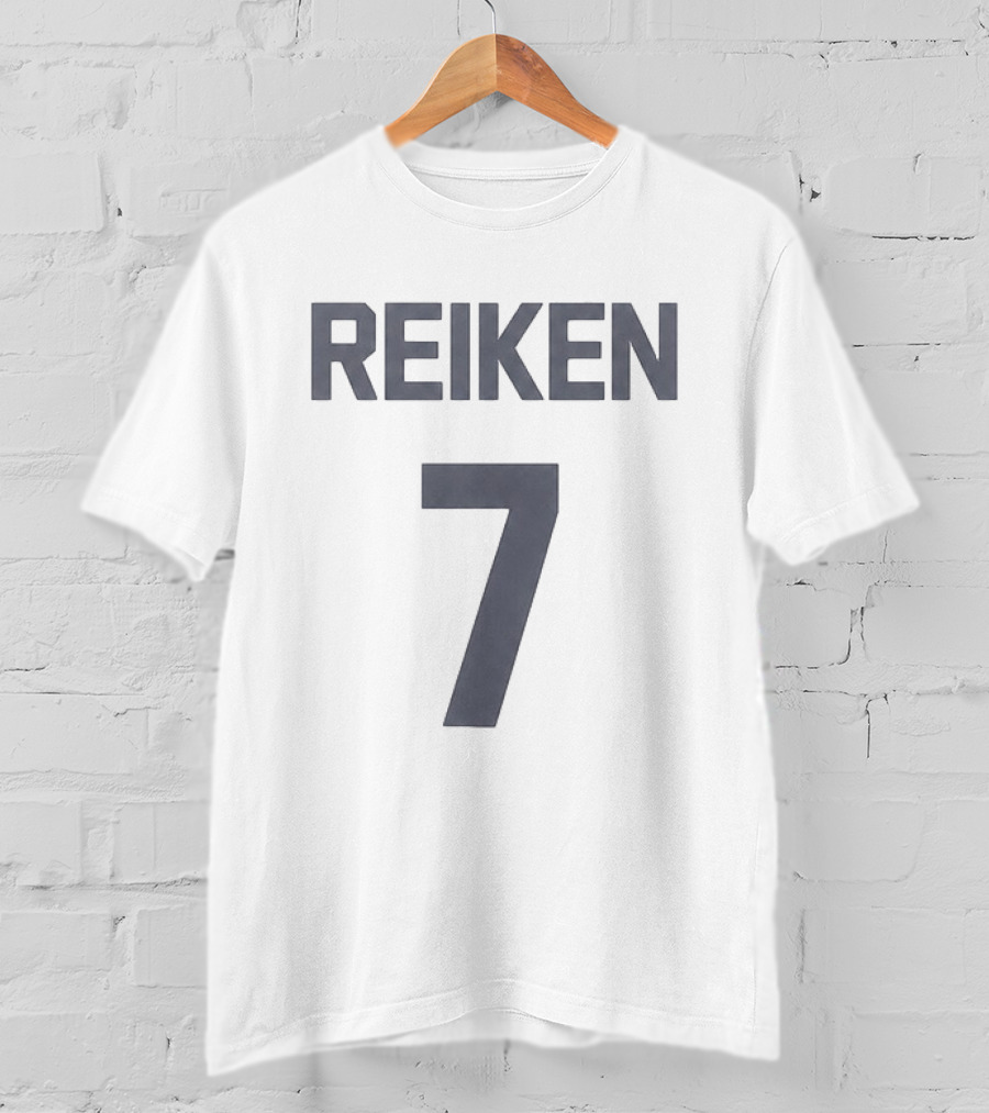 Reiken 7 Japan White Gold Basketball Jersey T-Shirt