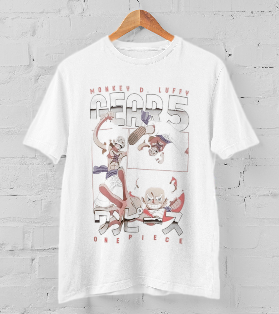 One Piece Monkey D. Luffy Gear 5 T-Shirt