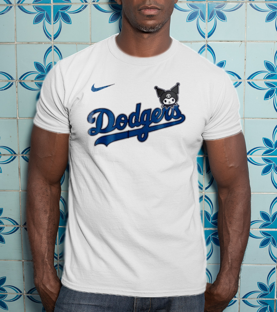 Nike Los Angeles Dodgers Kuromi Collaboration T-Shirt