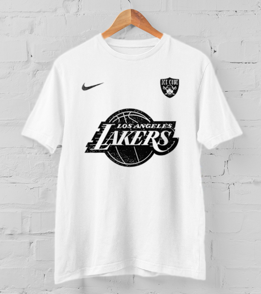 Los Angeles Lakers Ice Cube Truth To Power Four Decades Of Attitude Tour Nike Collaboration T-Shirt
