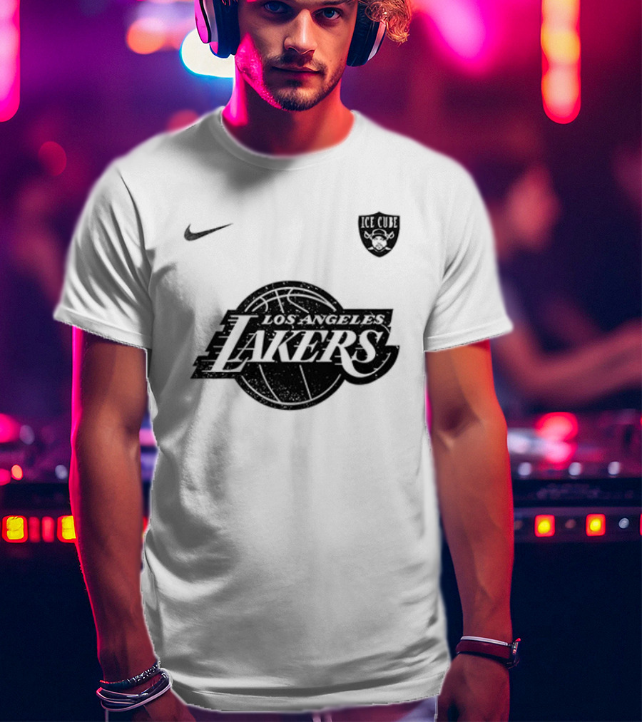 Los Angeles Lakers Ice Cube Truth To Power Four Decades Of Attitude Tour Nike Collaboration T-Shirt