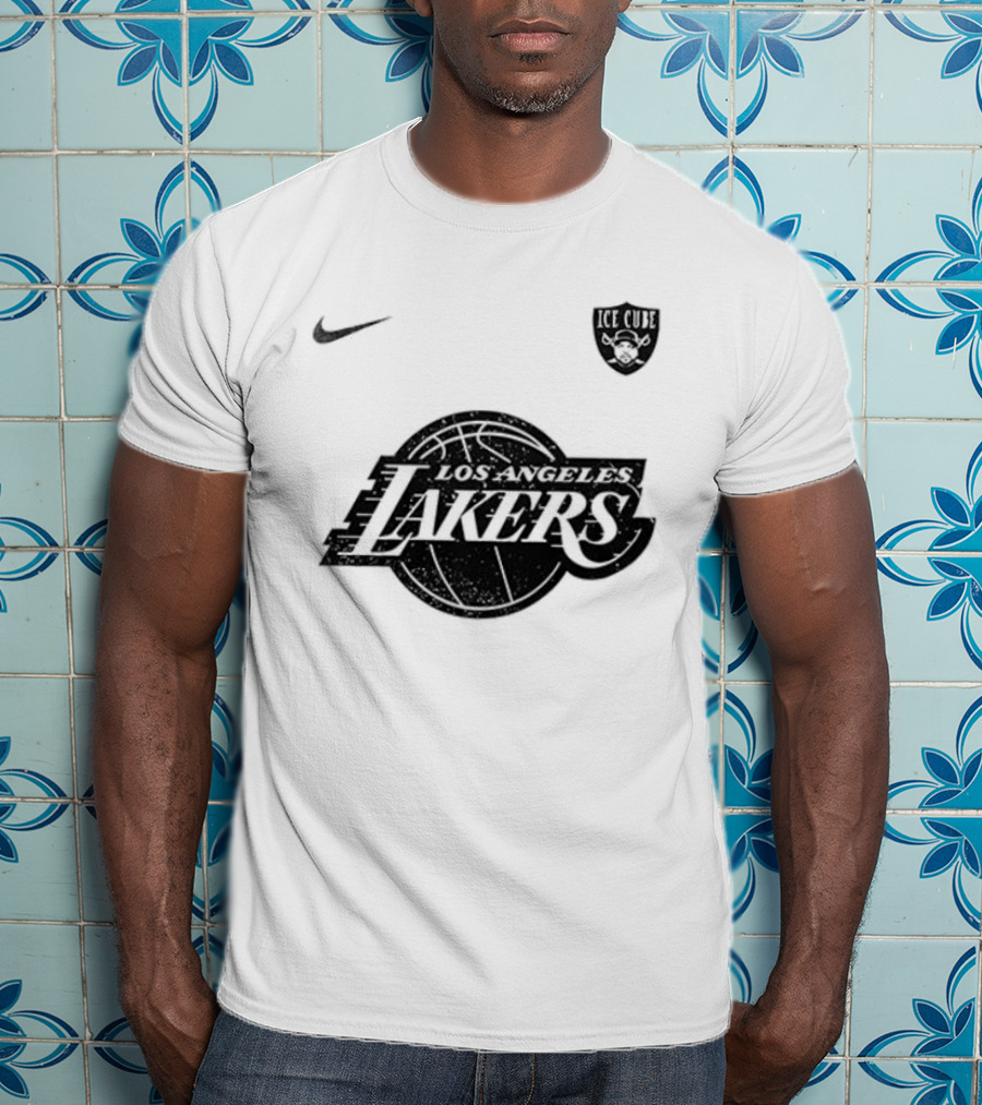 Los Angeles Lakers Ice Cube Truth To Power Four Decades Of Attitude Tour Nike Collaboration T-Shirt