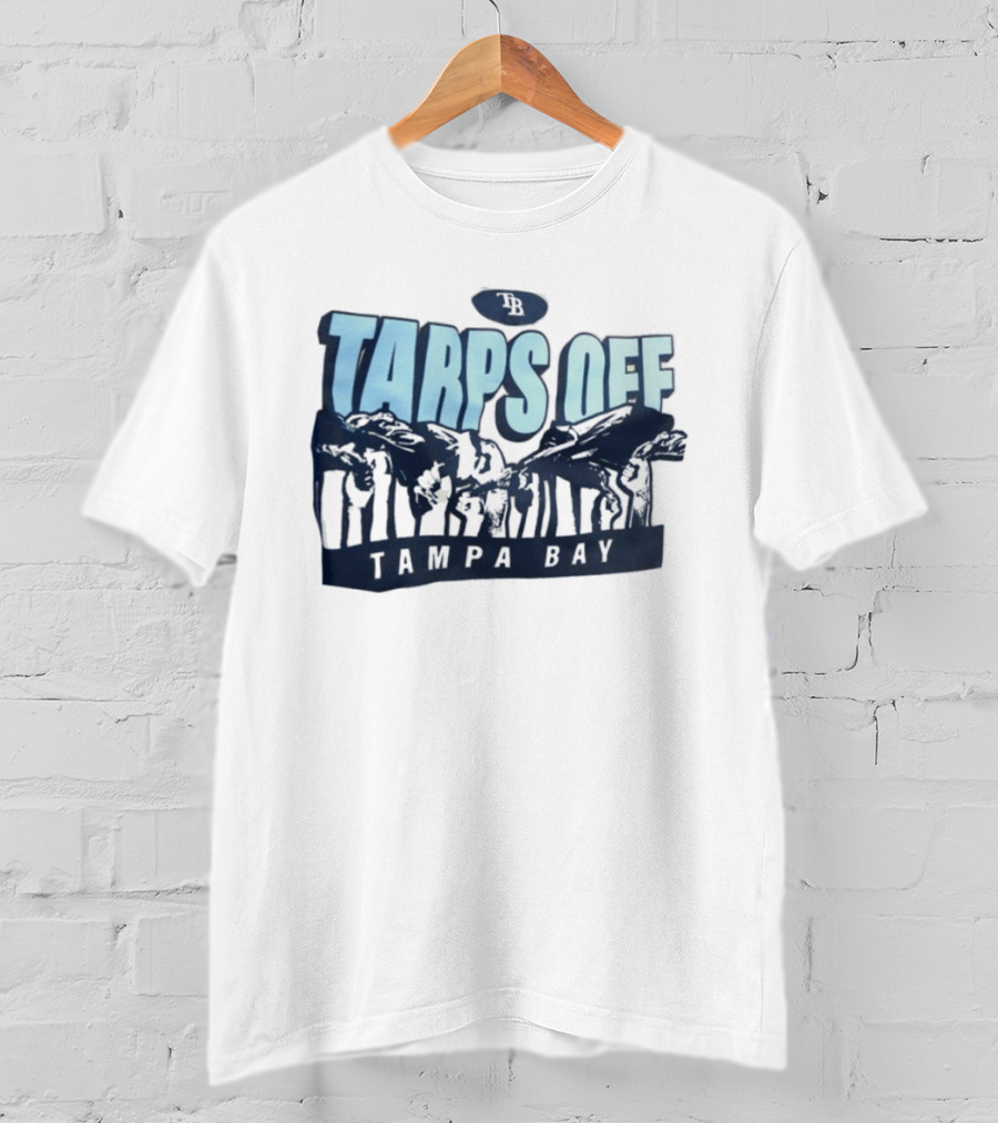 Tampa Bay Tarps Off Baseball Fans T-Shirt
