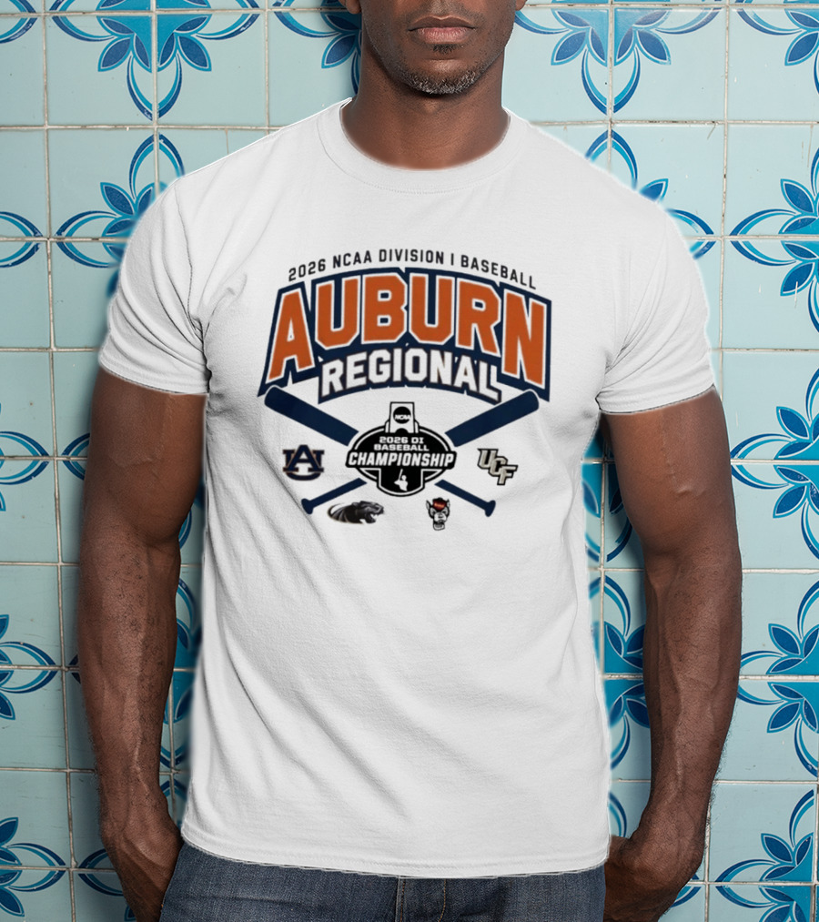 2026 NCAA Division I Baseball Auburn Regional Championship T-Shirt