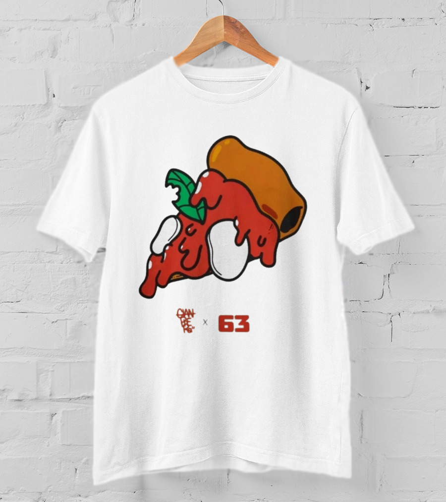 Francesco Bagnaia Ello 2026 X 63 Pizza T-Shirt