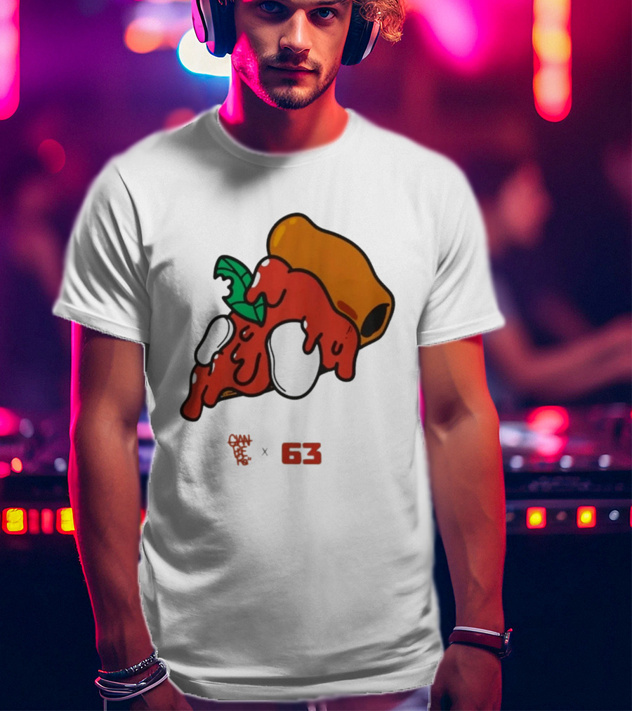 Francesco Bagnaia Ello 2026 X 63 Pizza T-Shirt