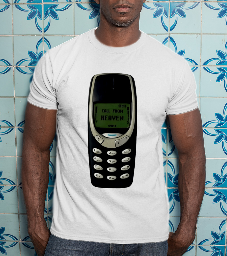 11:11 Call From Heaven Spirit Vintage Phone T-Shirt
