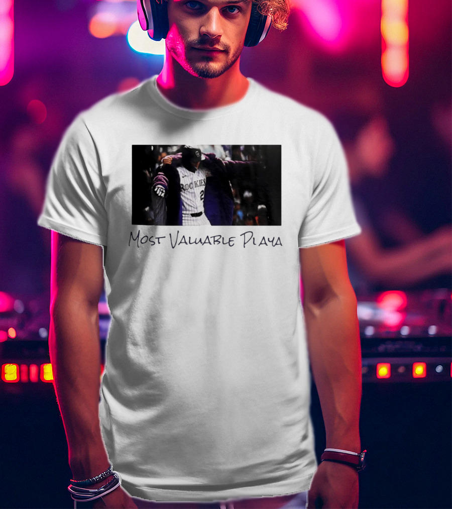 Rockies Most Valuable Playa Baseball T-Shirt