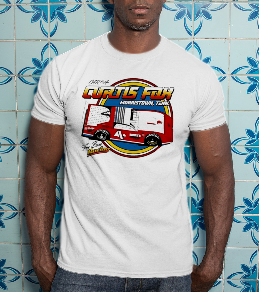 Curtis Fox Morristown Tennessee Fox Bros Racing Car No 4 T-Shirt