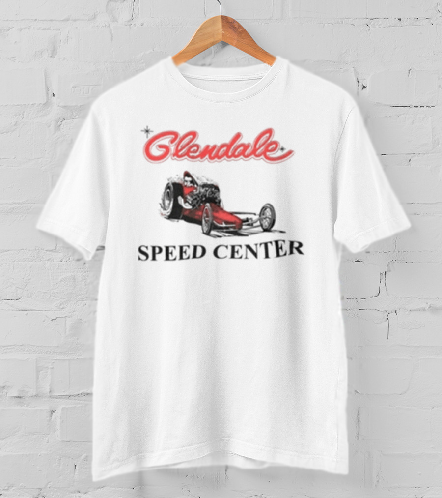 Glendale Speed Center Dragster Classic Racing T-Shirt