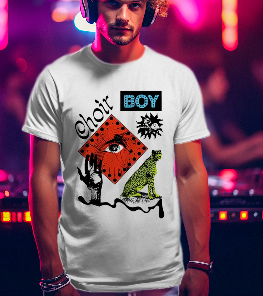 Choir Boy Eye Sun Cheetah Mystical T-Shirt