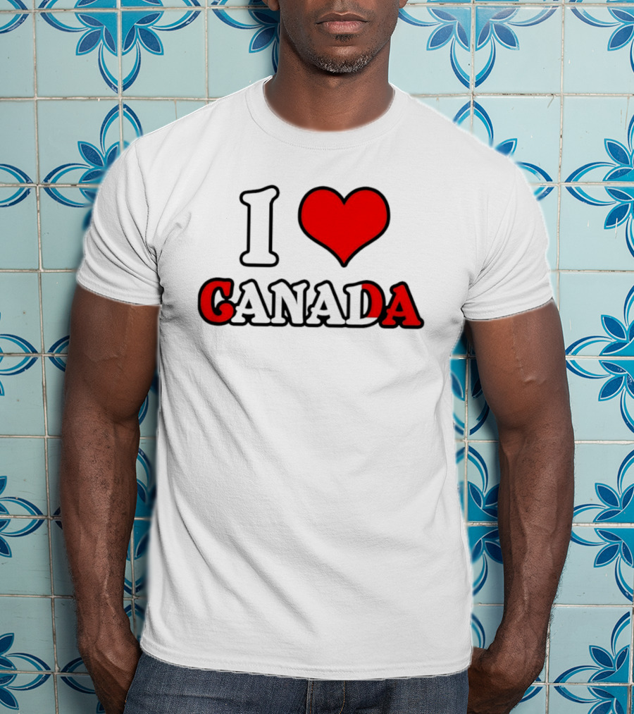 I Heart Canada Love T-Shirt