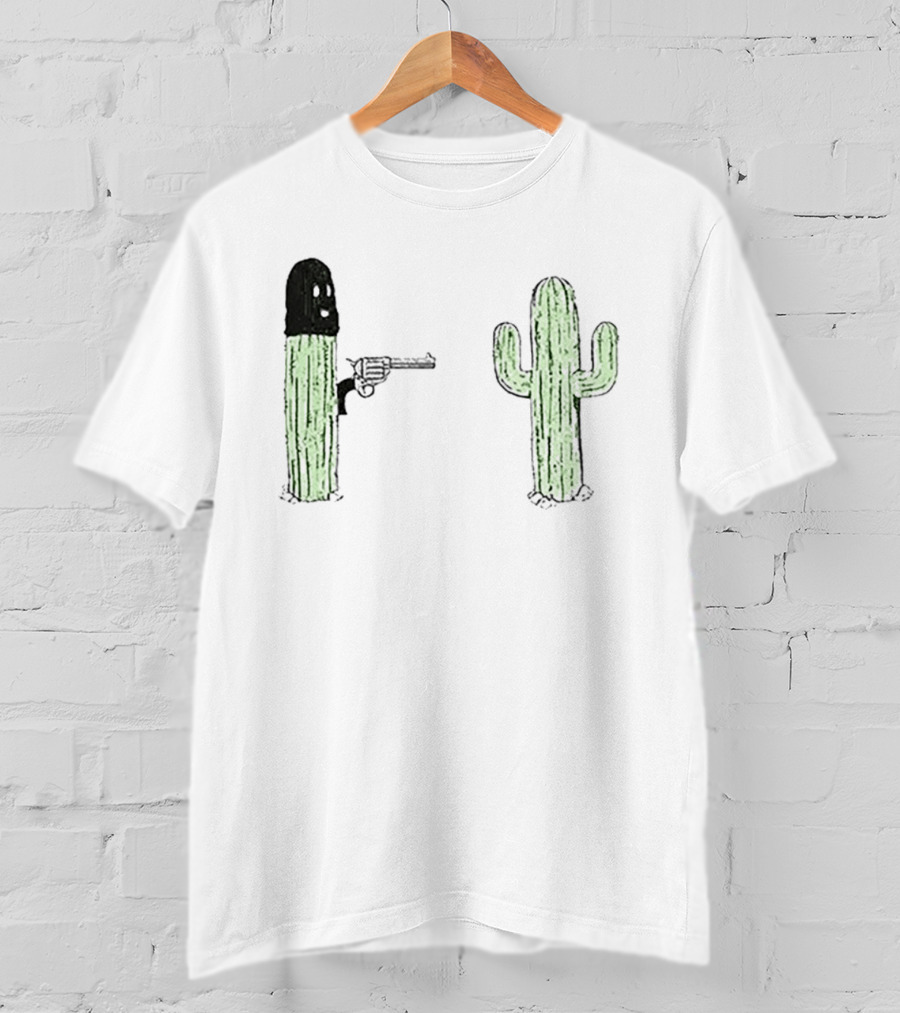 Phil Miller The Last Man On Earth Stick'em Up Cactus Duel T-Shirt