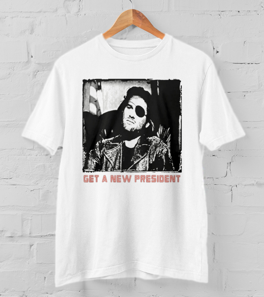 Escape From New York Snake Plissken Get A New President T-Shirt