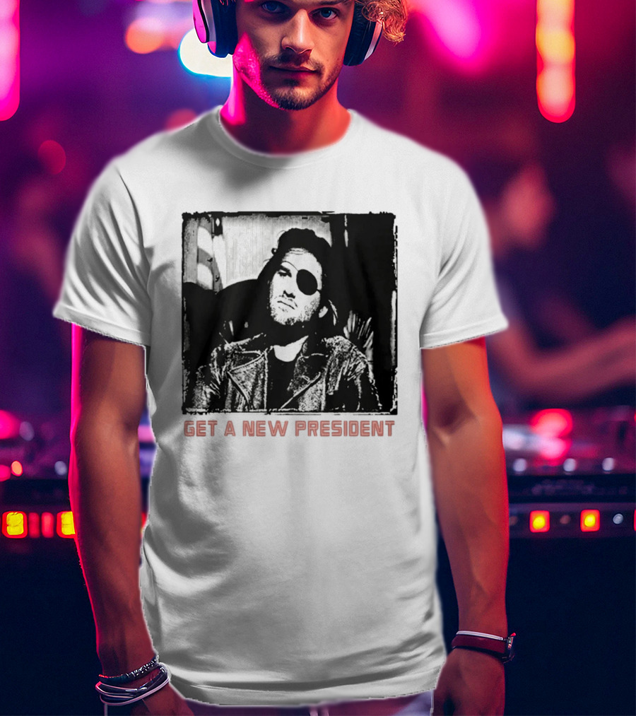Escape From New York Snake Plissken Get A New President T-Shirt