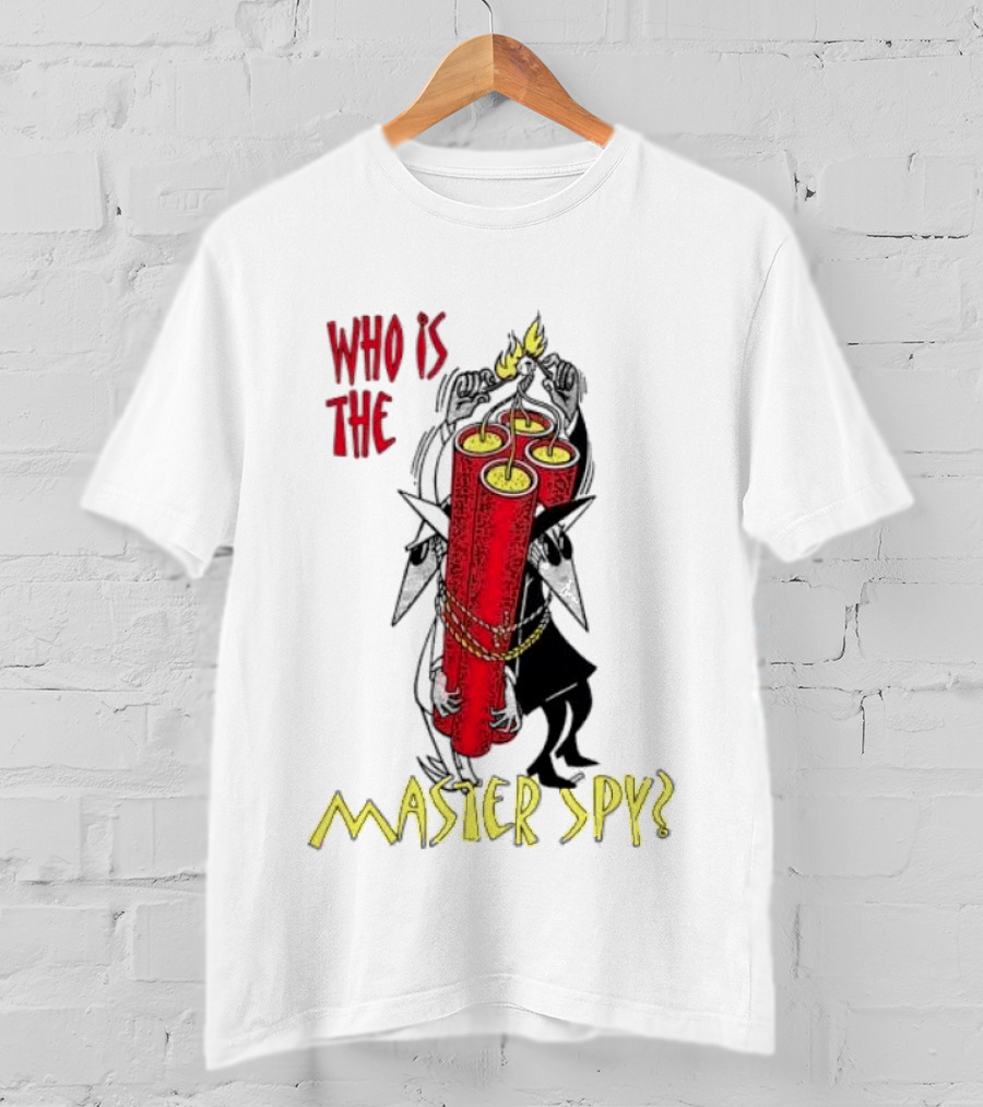 Spy Vs Spy Who Is The Master Spy Explosive Showdown T-Shirt