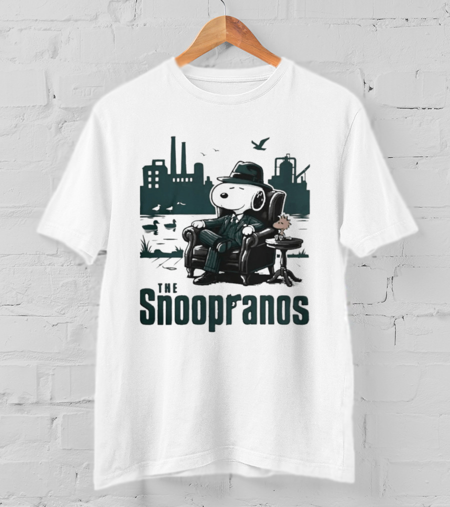 The Snooprans Snoopy X Sopranos Fusion Dr. Melfi Cont'd Do You Feel Depressed T-Shirt