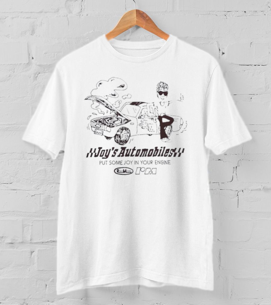 Joy's Automobiles Role Model Put Some Joy In Your Engine PDX T-Shirt