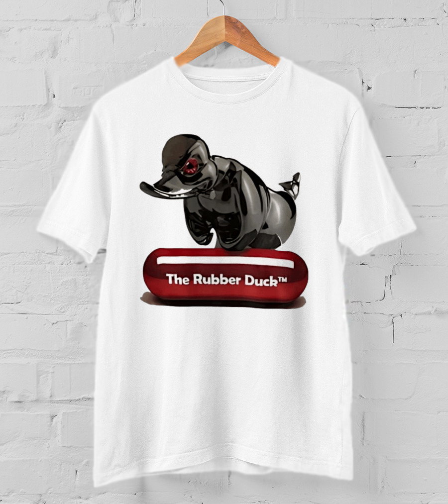 The Rubber Duck Black Chrome Collectible T-Shirt