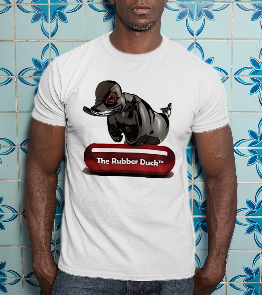 The Rubber Duck Black Chrome Collectible T-Shirt