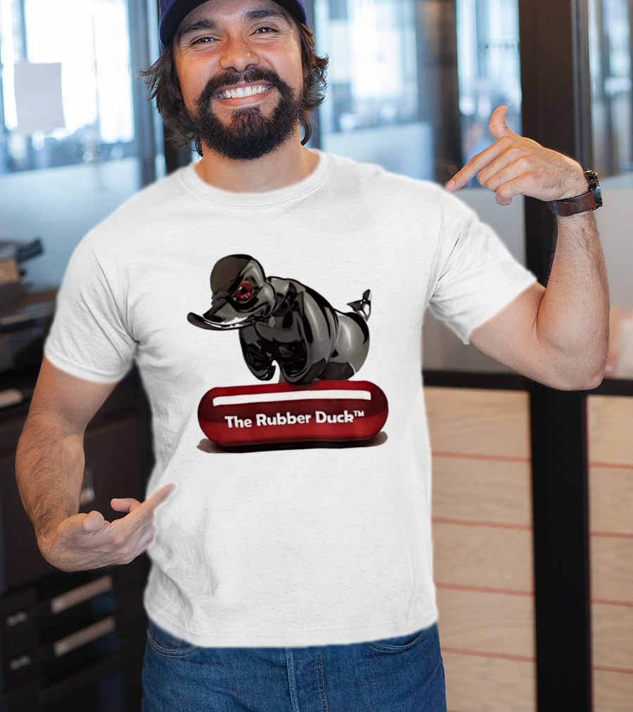 The Rubber Duck Black Chrome Collectible T-Shirt
