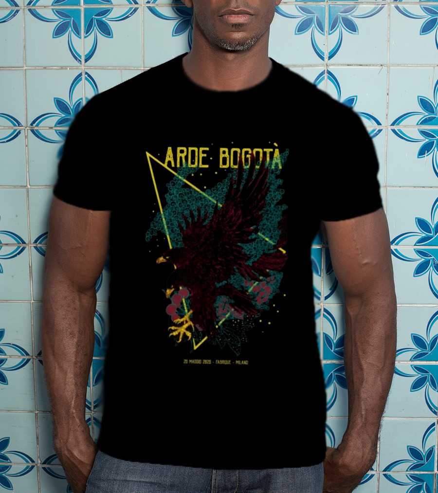 Arde Bogota May 28 2026 Fabrique Milan Italy Eagle Triangles Circles T-Shirt