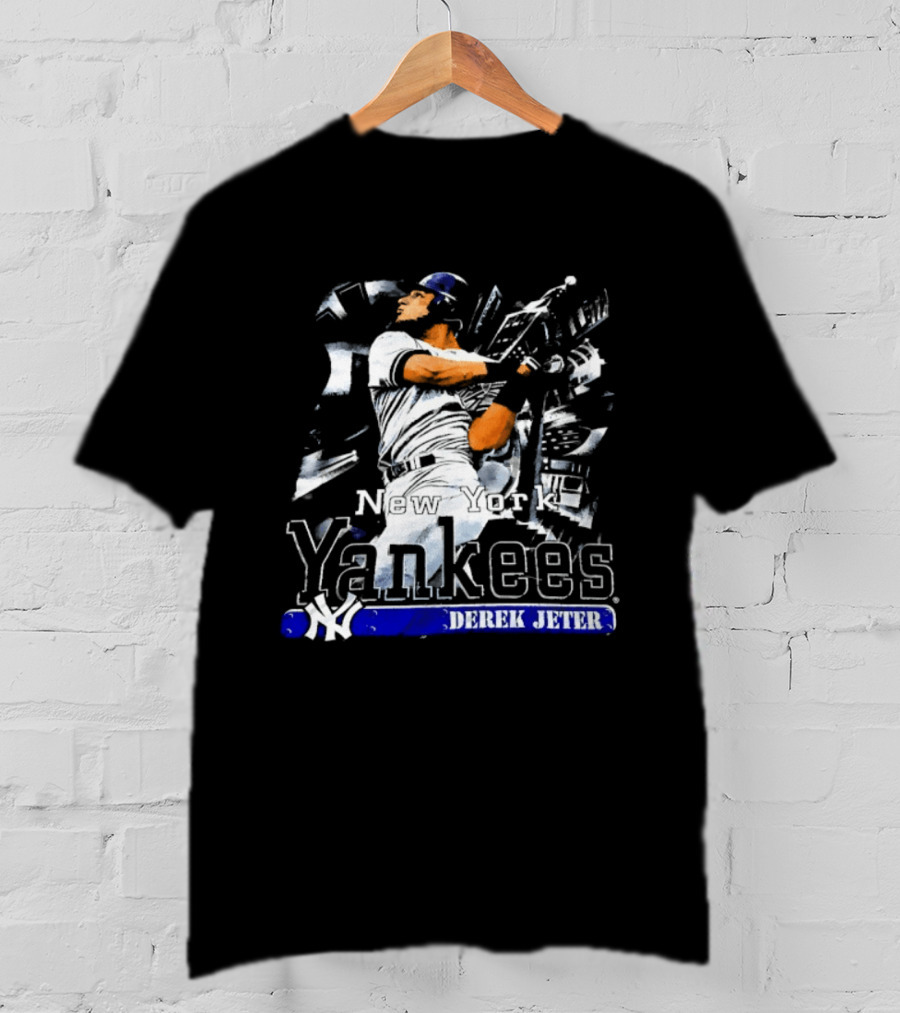 Yankees Derek Jeter Career Highlights New York Baseball Legend T-Shirt