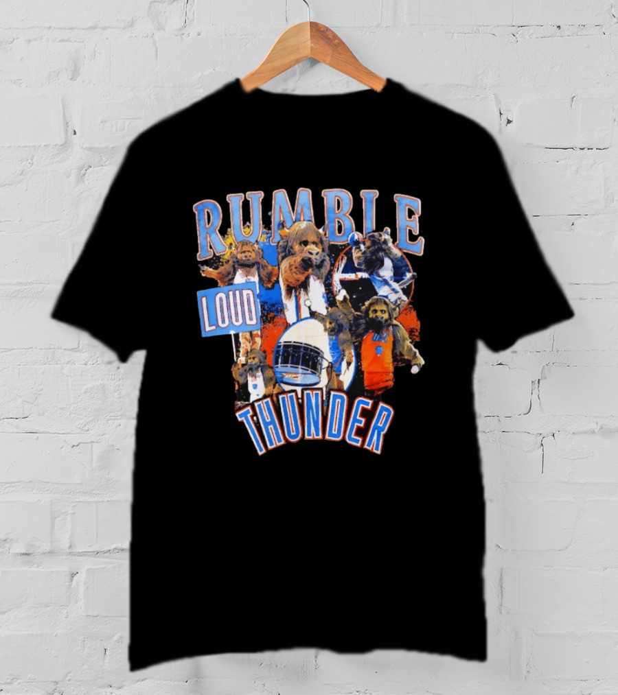 Rumble Loud Thunder Oklahoma City Crossroads T-Shirt
