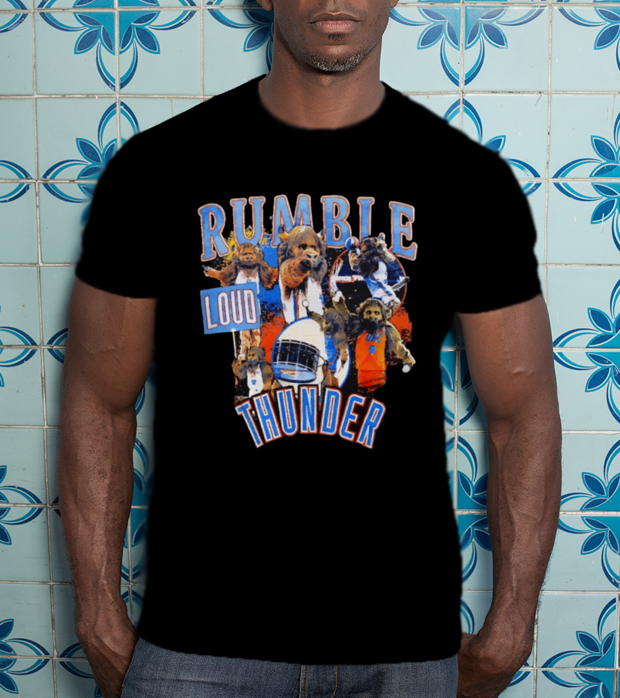 Rumble Loud Thunder Oklahoma City Crossroads T-Shirt