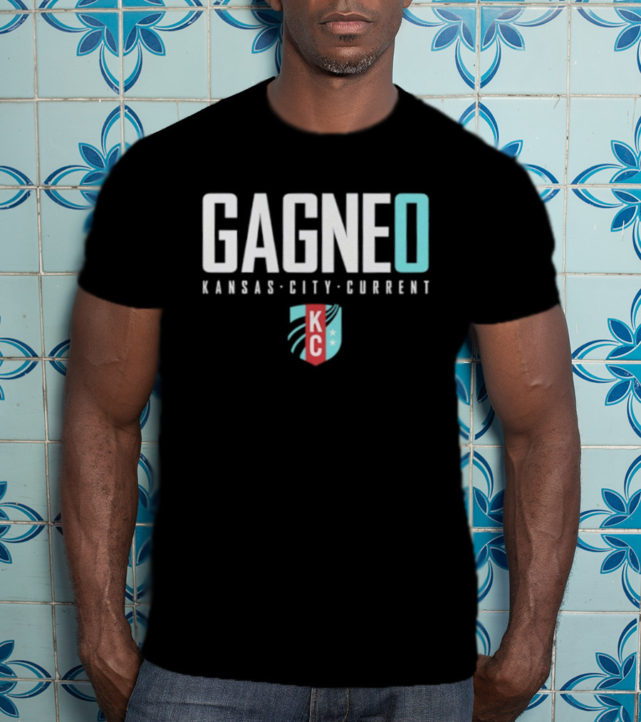 Gagne 0 Kansas City Current NWSL KC T-Shirt